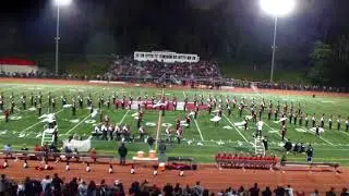 Peters Township High School Mighty Indian Marching Band Half-time Show (9/8/17)