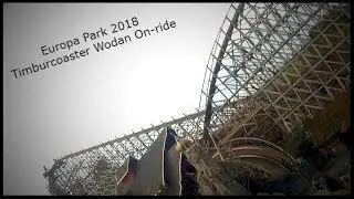 Europa Park 2018 - Timburcoaster Wodan (On-ride) / Rollercoaster Wodan (On-Ride)