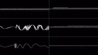 8K60 - PC-9801/YM2203 - Cyber Block Metal Orange soundtrack - Oscilloscope View