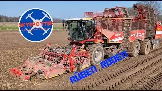 Rüben Roden mit den Rexor 6300.