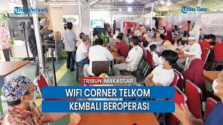 Wifi Corner Telkom Kembali Beroperasi Usai Vakum 2 Tahun Akibat Pandemi