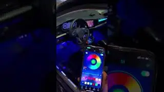 La mejor luz ambiente para tu coche | Luz led interior para tu coche #cardetailing #detailing #car