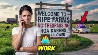 HOA Karen Calls Cops on Farmer and Gets Sweet Karma🔥2025