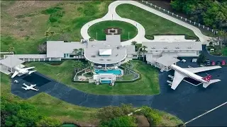 John Travolta's House In Florida - 2017 (Inside & Outside)