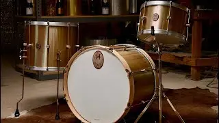 A&F Drum Co. Champagne Brass