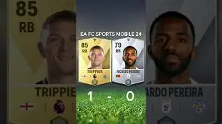 TRIPPIER VS RICARDO PEREIRA FIFA MOBILE COMPARISON #fcmobile24 #fifamobile #shorts #trippier