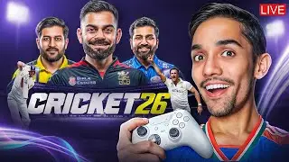 Playing CRICKET 26 For the FIRST TIME😍 | Full Gameplay | Live Reaction 🔥