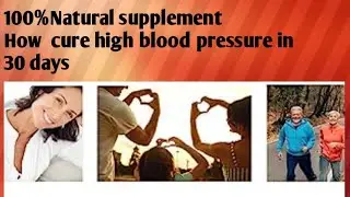 how to cure high blood pressure in 3 minutes