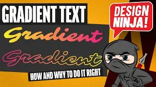 Make Gradient Text (the Right Way) in Illustrator