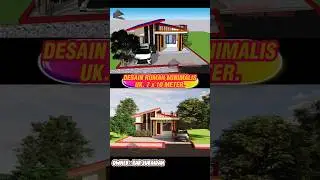Desain Rumah 7x10 meter. #desainrumah #masukberanda #rumahminimalis #rumah #home #house #trending