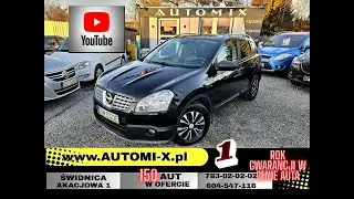 AUTOMI-X.PL PONAD 150 AUT W OFERCIE - NISSAN QASHQAI TECNA 2,0 D 150 KM AUTOMAT- ZAREJ. W PL