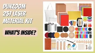 REVIEW (2025): Dunzoom 257 Laser Material Kit. Features