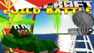 Minecraft - BUILD BATTLES - LETS GO ON HOLIDAYS!
