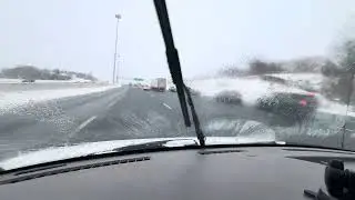 Guelph to Drumbo Ontario Canada on highway 401 19/01/2026 
