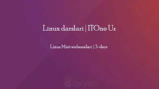 Linux Mint sozlamalari | 3-dars | Linux darslari