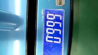 SF-801 postal shipping parcel bench scale test after dropping test