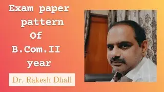 B.Com.II | Paper pattern 2021 | CCS University | New Announcement |