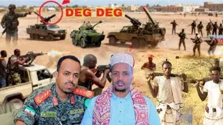 DEG DEG Galbeedka Hargaysa dagaal xun oo u dhaxeya SNM iyo Ciise oo ka socda, Ugaas Mustafa oo,,
