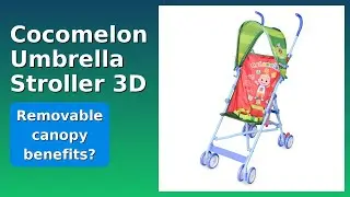 REVIEW (2025): Cocomelon Umbrella Stroller 3D. ESSENTIAL details.