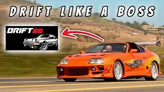 👑DRIFT LIKE A BOSS with the Fast & Furious Supra | DRIFT86