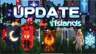 New Update Banner and Water in Roblox Islands