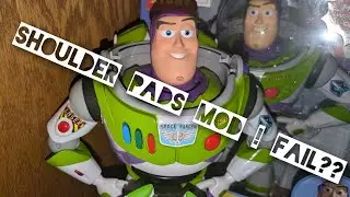 Custom Buzz Lightyear , Shoulder Pads Modification.