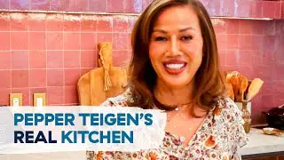 Pepper Teigen Shows Us Her Home Kitchen | Delish