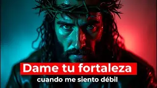 Padre, dame tu fortaleza cuando me siento d&eacute;bil #Oraci&oacute;n #TuMomentoConDios #FortalezaEnDios