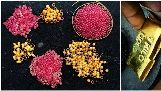 Stone setting video || Gold jewellery stone setting video