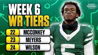 UPDATED WR TIERS! Toughest to Rank, Favorite Starts, Debates, & More! | 2025 Fantasy Football Advice