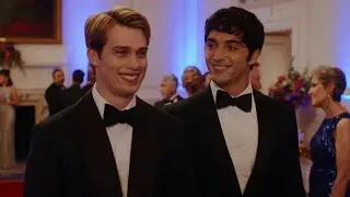 Alex and Henry Talk In Private In Red Room || Red White and Royal Blue