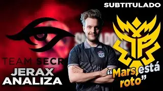 Jerax analiza la segunda partida de Thunder Predator vs Team Secret |Subtitulado|