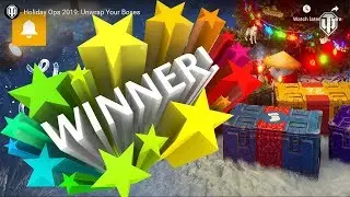 Opening 25 WOT NEW YEAR LOOT BOXES Holiday Ops 2019