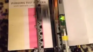 Canon ip 90 test print