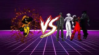 [KOF MUGEN] Big Bang Harvyj VS Hyper Bosses Team
