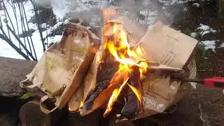flame spread rate paper bag test