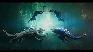 Godzilla (base form) X Kong vs. Shimo x Skar King (If Godzilla stayed in his base form part 2)
