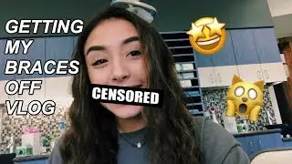 GETTING MY BRACES OFF VLOG ! | susie barroeta