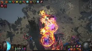 Path of Exile Low Life Incinerate The Elder