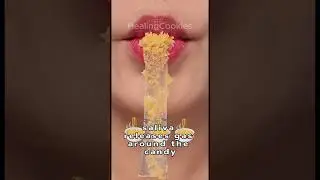 Why does popping candy explode in your mouth? #shorts