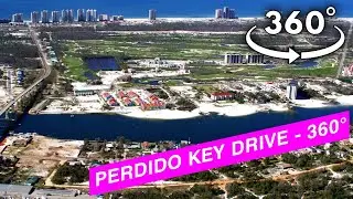 Perdido Key dr. Alabama - Florida - 360&deg; 5K - Mar 2021