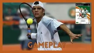 ROLAND GARROS 2003 - PS2 | GAMEPLAY DECOUVERTE !!!!