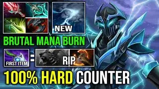 NEW META First Item 9Min Diffusal Brutal Mana Burn Max Static Link Razor 100% Counter Ursa Dota 2