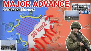 Major Breakthrough Near Siversk | 20 km&sup2; Fall in Rapid Advance [23 December 2025]