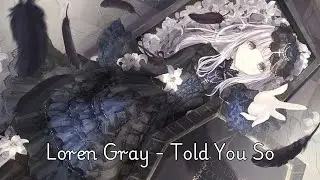 Loren Gray - Told You So (Nightcore)
