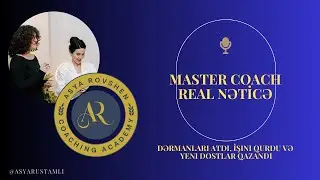 Dərmansız həyata keçərək Öz işini qurdu | Enerjisi və nitqi dəyişdi — Real Master Coach nəticəsi