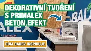 Dekorativní tvoření s Primalex BETON EFEKT | Dům barev