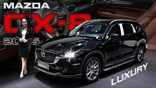 Review New Mazda CX8 Luxury 2025 bản thấp nhất chỉ 969Tr đã đầy đủ option trong phân khúc.