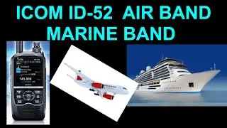 ICOM ID-52 Airband Marine Band