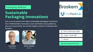 Sustainable Packaging Innovations Webinar. Broadcast on 25th September 2025